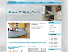 Tablet Screenshot of doktor-martin.com